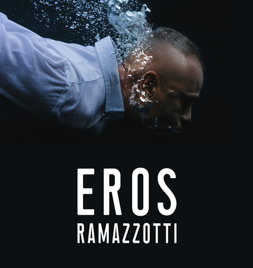 Eros Ramazzotti diving underwater